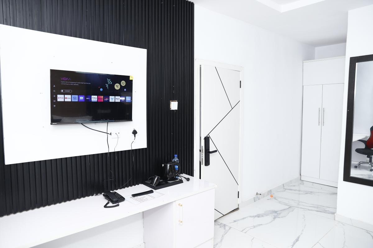 Hotel Room Background Image